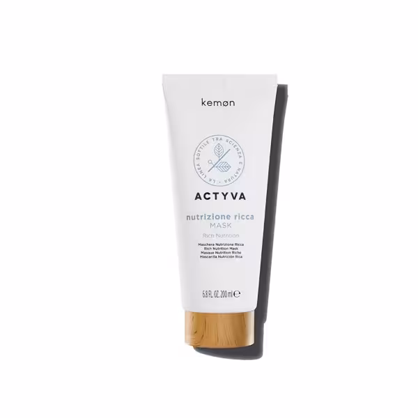 ماسک مناسب موهای خشک کمون Kemon حجم 200 میل Kemon Actyva Nutrizione Ricca Mask