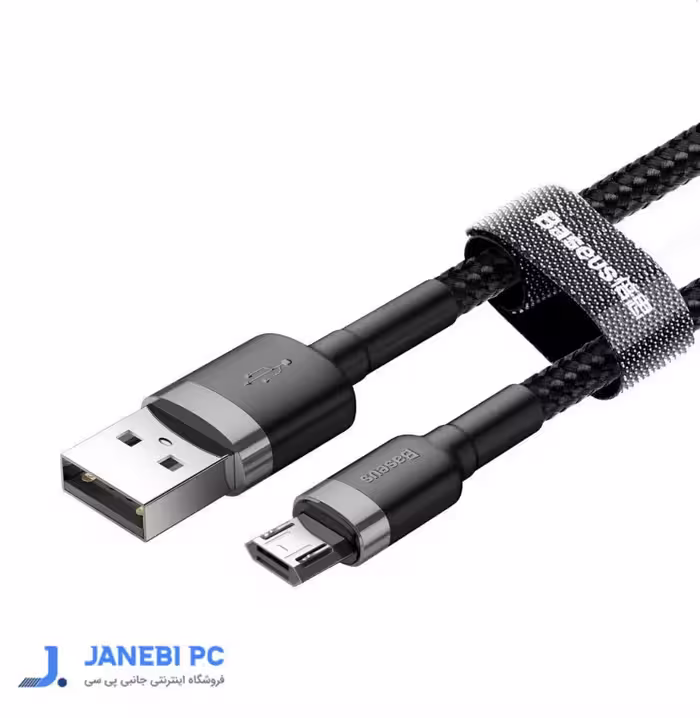 کابل تبدیل USB به microUSB باسئوس مدل CAMKLF-BG1 طول 1 متر