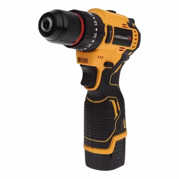 دریل شارژی براشلس چکشی صنعتی هاردمن مدل 2404