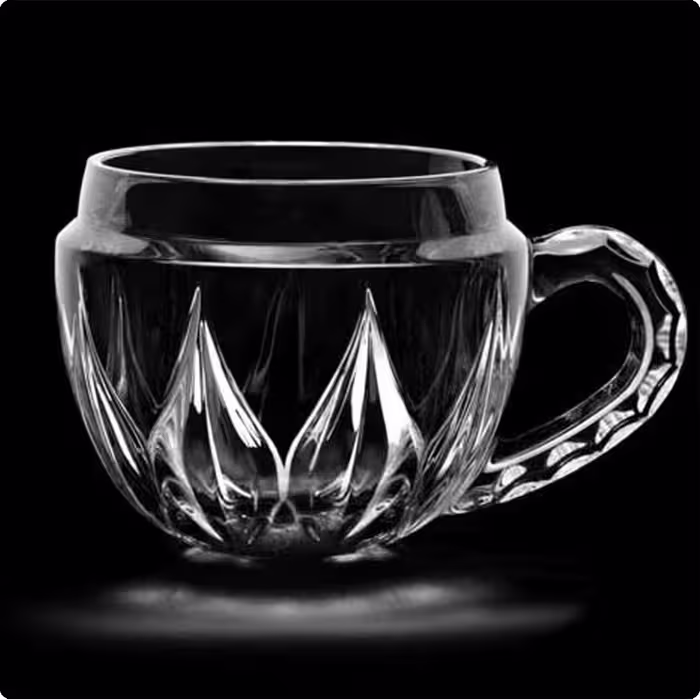 فنجان کریستال مدل کاراکاس