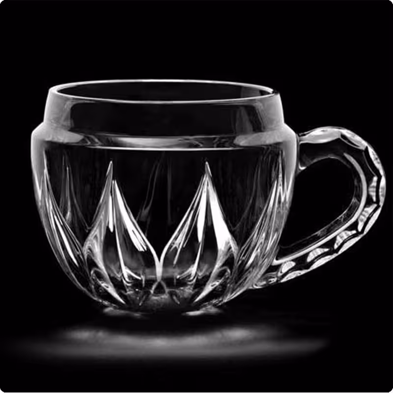 فنجان کریستال مدل کاراکاس