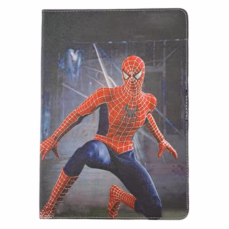 کیف کلاسوری طرح اسپایدرمن 1 | تبلت اپل (ipad 10.5-10.2 (7th-8th-9th Gen