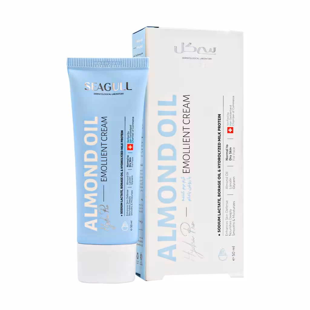 کرم نرم کننده روغن بادام سی گل Seagull Hydra Beauty Emollient Cream With Almond Oil
