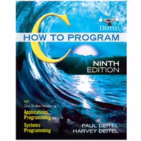 کتاب C How to Program 9th Edition اثر Paul Deitel and Harvey Deitel انتشارات رایان کاویان - کالاوما