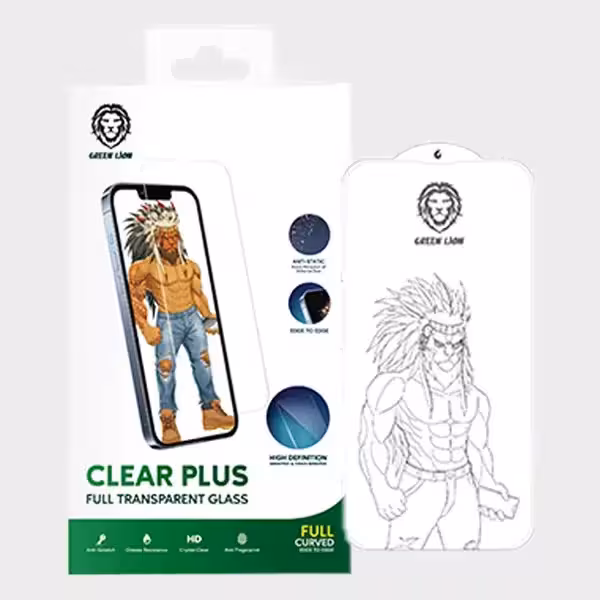 محافظ صفحه نمایش گرین مدل CLEAR PLUS مناسب برای گوشی موبایل اپل iPhone 13/13 Pro