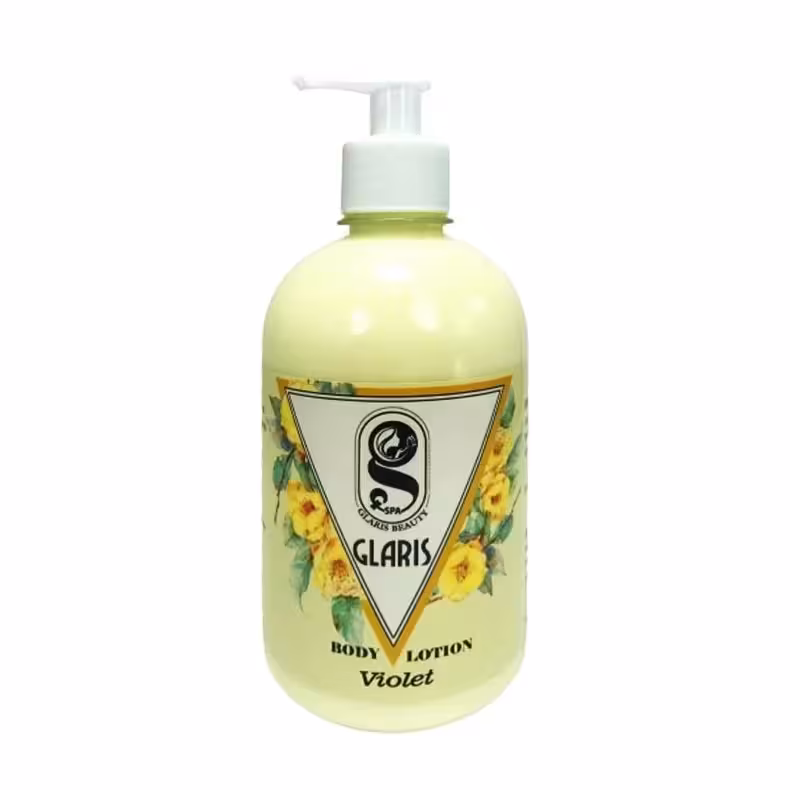 لوسیون بدن گلاریس GRLARIS رایحه VIOLET حجم 500 گرم