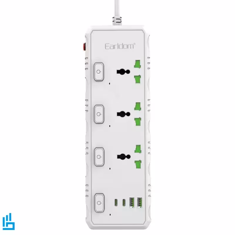 چندراهی برق USB دار ارلدام EARLDOM SC10