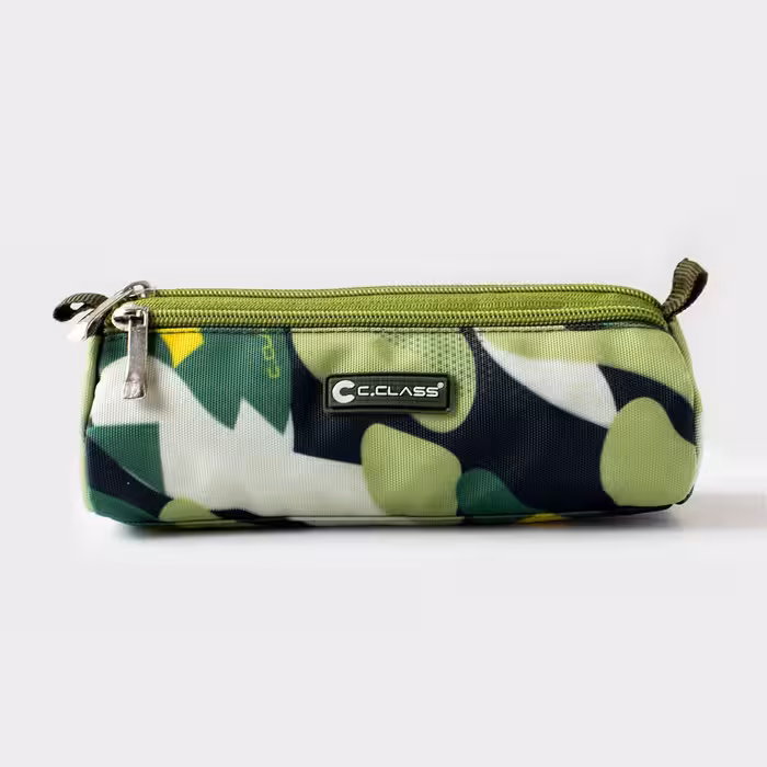 جامدادی پارچه ای سه زیپ یشمی سی کلاس (C.CLASS)