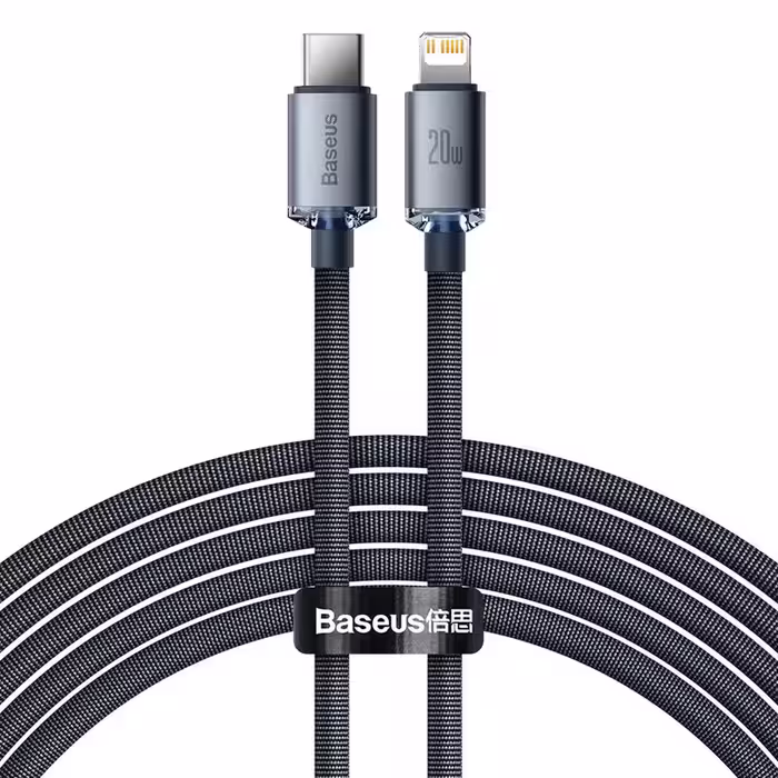 کابل تبدیل USB-C به لایتنینگ باسئوس مدل CAJY000301 طول 2 متر