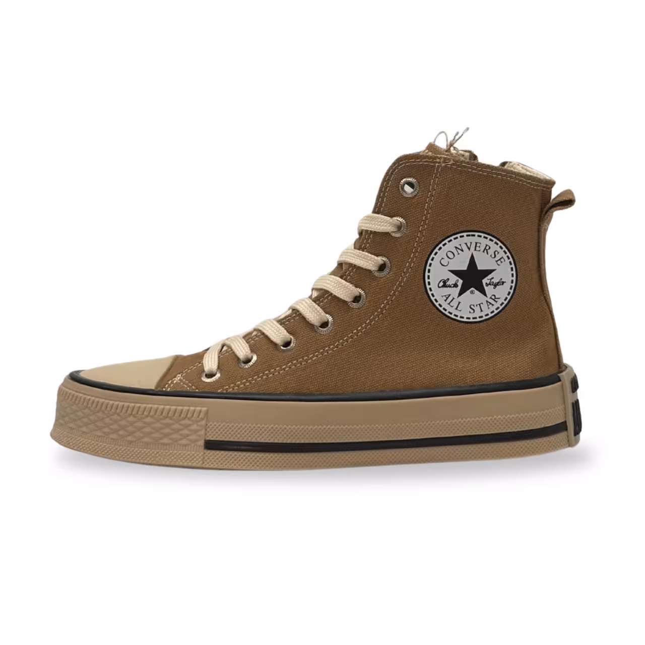 کتونی زنانه مدل الستار ساقدار رنگ آجری