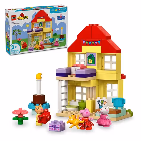 لگو دوپلو مدل 10433 خانه تولد پپا پیگ