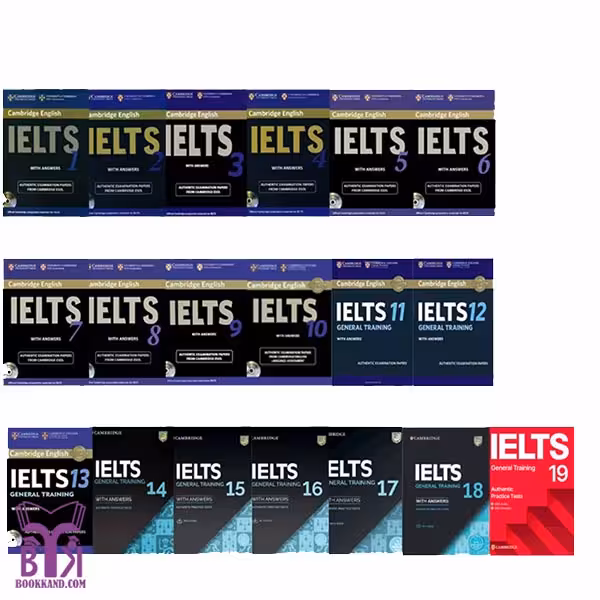 مجموعه 19 جلدی آیلتس جنرال Cambridge IELTS 1-19 General