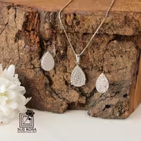 نیم ست نقره میکرو 13918