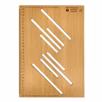 شابلون چلیپا نویسی چوبی سایز A4 / یوسف