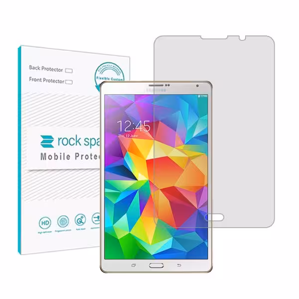 گلس تبلت سامسونگ Galaxy Tab S 8.4 مدل نانو هیدروژل شفاف برند راک اسپیس کد 10435L
