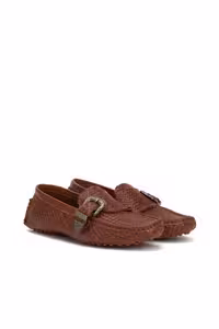 لوفر بافندگی چرمی تابا LOAFER اورجینال George Hogg