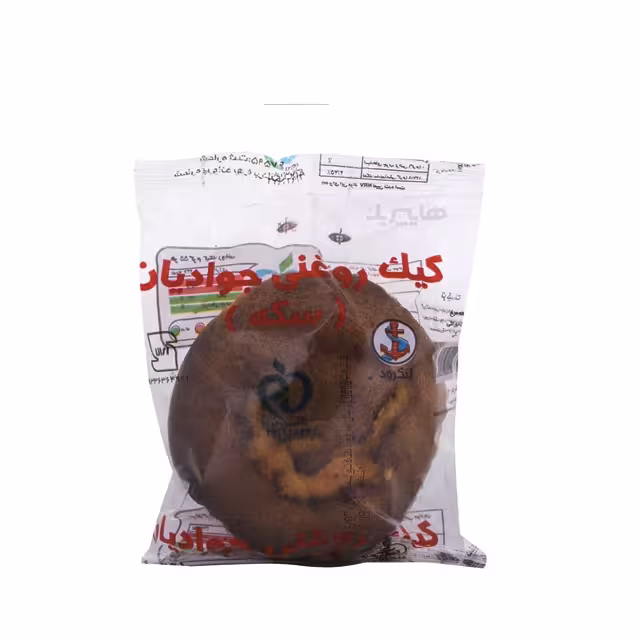 کیک روغنی سکه ای جوادیان 120 گرمی