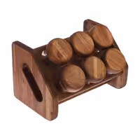 جا ادویه لاناوود مدل کروما پلاس – 6 عددی مدل کج ایستاده لوکس