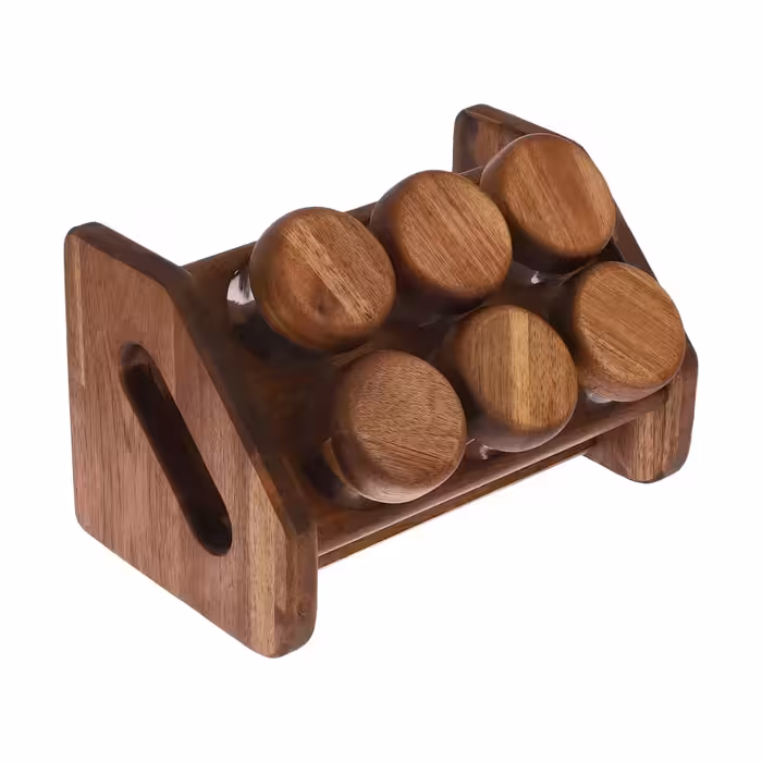 جا ادویه لاناوود مدل کروما پلاس – 6 عددی مدل کج ایستاده لوکس