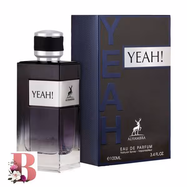 ادو پرفیوم مردانه الحمبرا مدل Yeah Manحجم 100 میلی لیتر | Alhambra Yeah Man 100ml