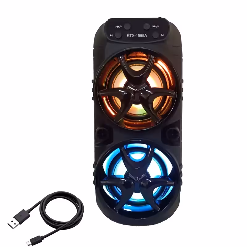 اسپیکر بلوتوثی ktx-1588 (خرید عمده و تکی اسپیکر گناوه مارکت )