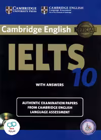 کتاب انگلیسی کمبریج آیلتس Cambridge English IELTS 10