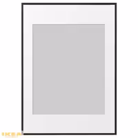 قاب مشکی 50x70cm مدل LOMVIKEN | برند ایکیا | ارسال 15 الی 20 روز کاری