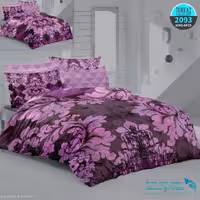 سرویس روتختی طرح کارتالیما برند Turkaz کد 2093 دو نفره