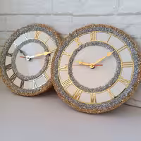 ساعت دیواری رزینی جهیزیه عروس قطر40