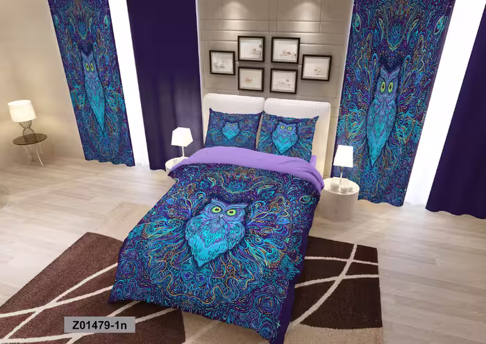 لحاف روتختی تنسل سه بعدی (3D) کالای خواب متین کد 1479