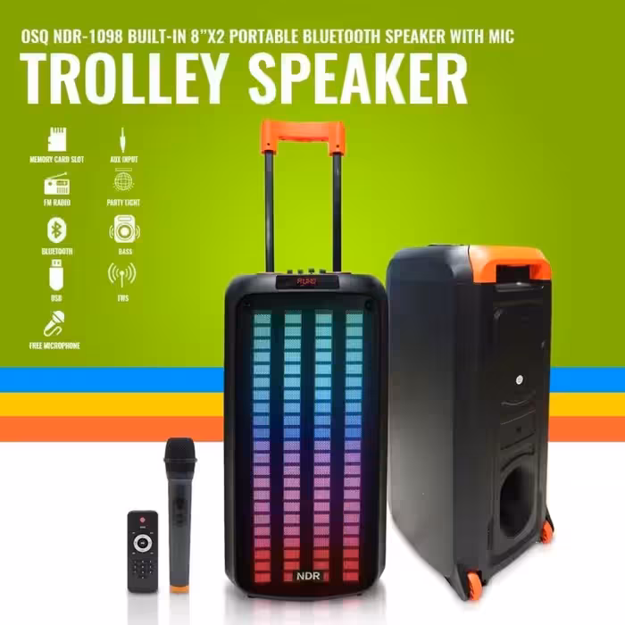 اسپیکر بلوتوثی قابل حمل NDR-1098