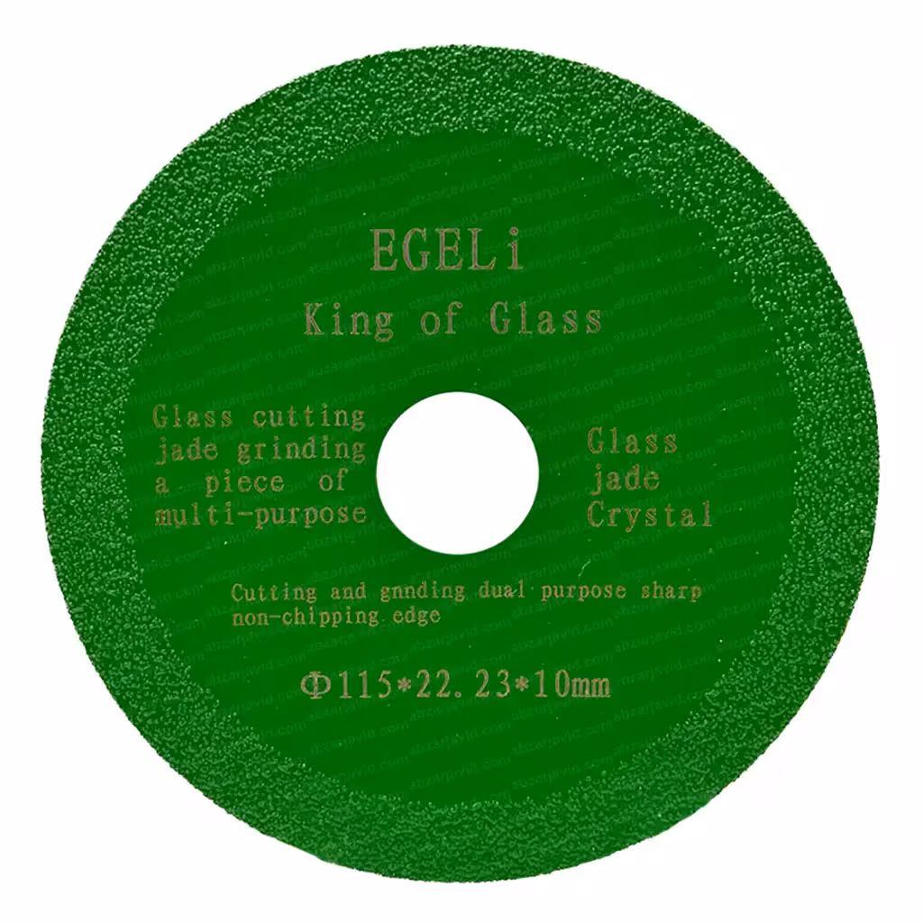 صفحه شیشه بر پودری 115mm سبز اگلی EGELI