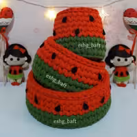 ست ویژه ی یلدا طرح هندوانه تریکو