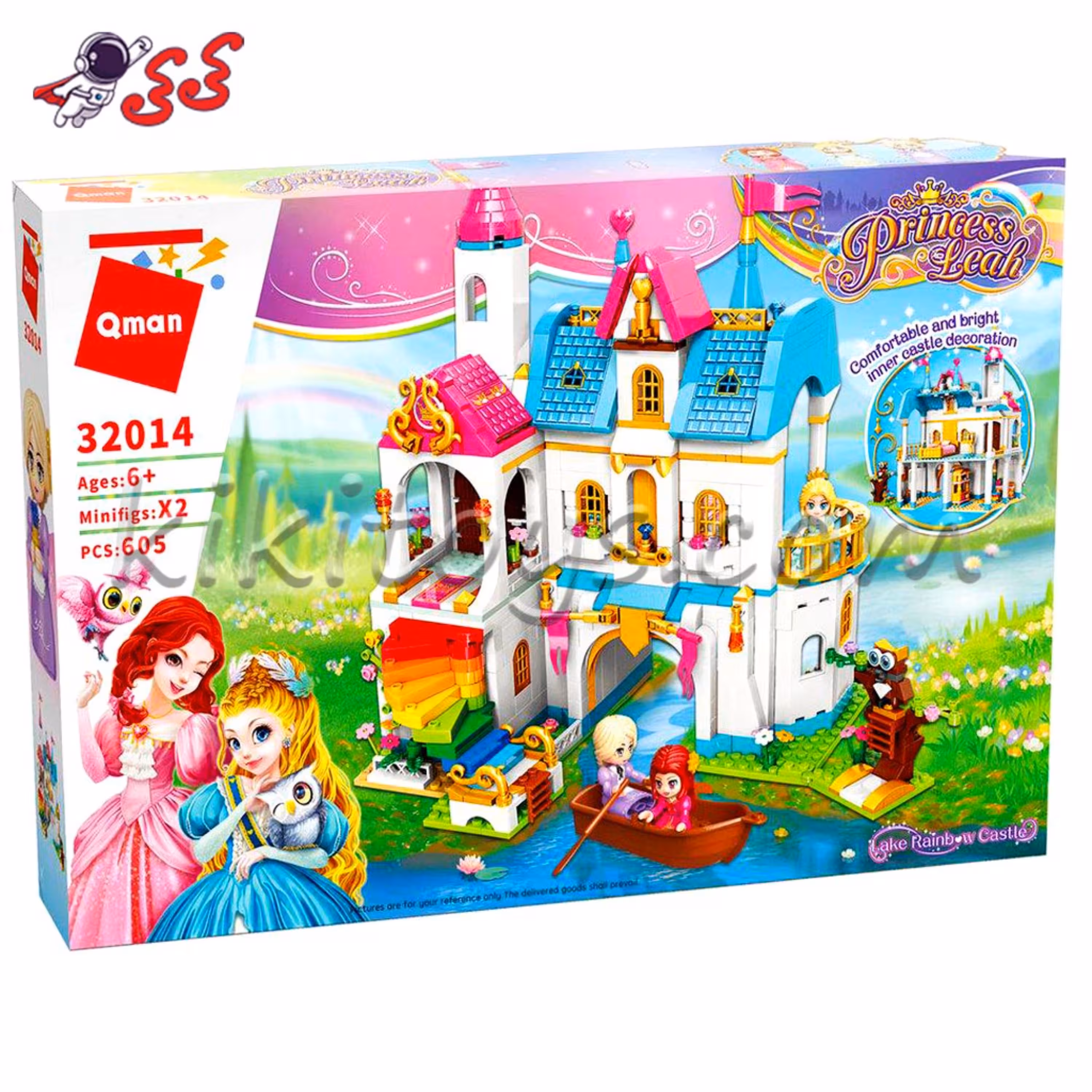 ساختنی لگو  دخترانه  قصر پرنسس Qman 32014