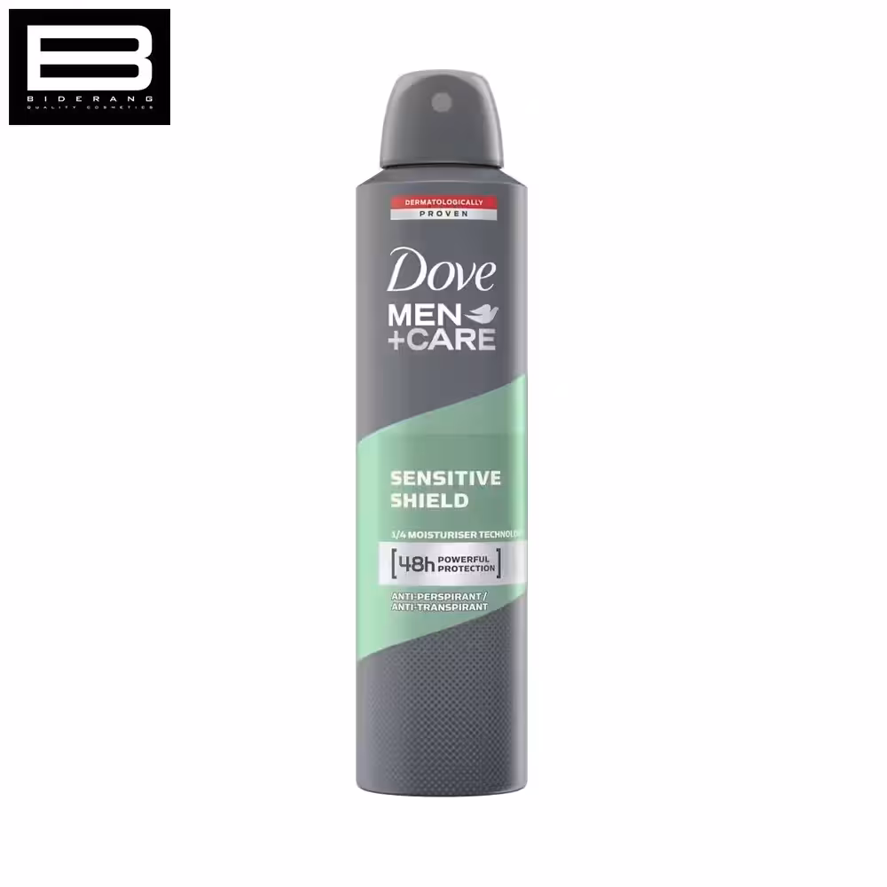 اسپری ضد تعریق مردانه داو مدل SENSITIVE SHIELD حجم 250ml