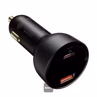 شارژر فندکی 100 وات بیسوس Baseus مدل Superme با نمایشگر دیجیتال