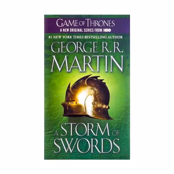 کتاب رمان (A storm of swords _ Game of Thrones 3 (A song of ice and fire