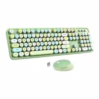 کیبورد و ماوس بی سیم مافی مدل Sweet Colorful