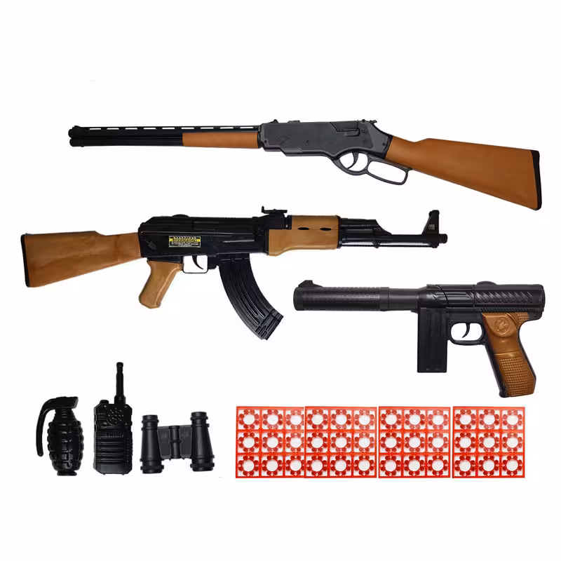 تفنگ بازی مدل naabsell35 مجموعه 10 عددی