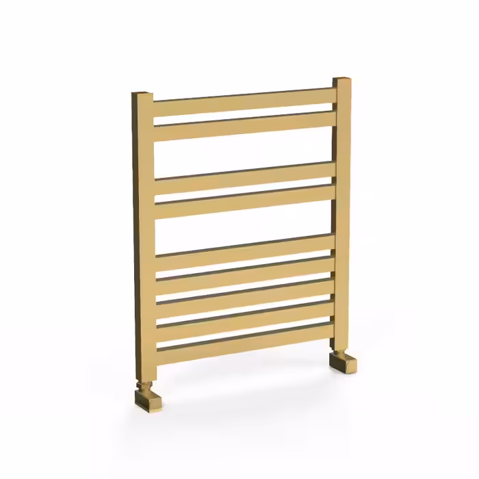 حوله خشک کن فلت استیل 100 طلایی مات