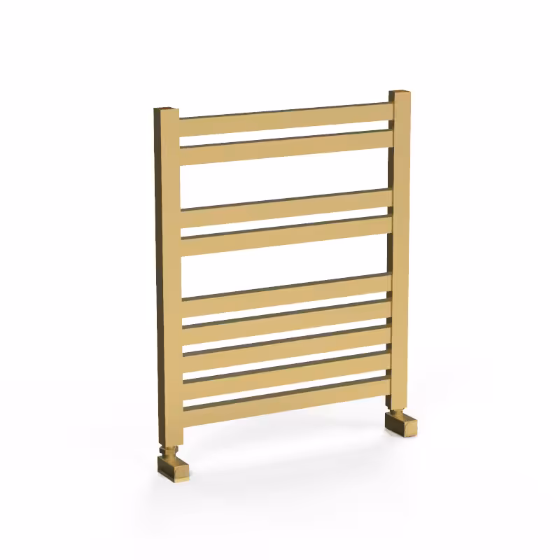 حوله خشک کن فلت استیل 100 طلایی مات