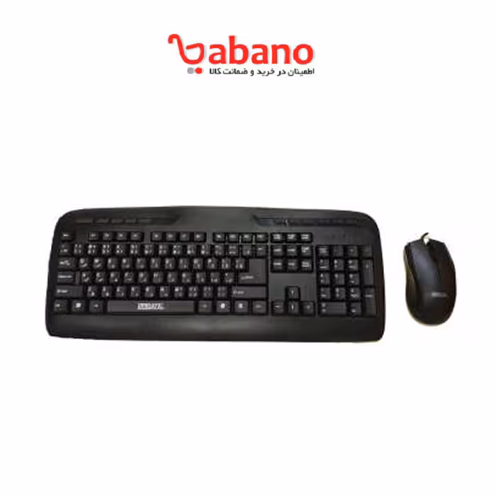 کیبورد و ماوس سادیتا مدل SKM-1554 با حروف فارسی
