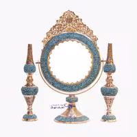 آینه و چراغ فیروزه کوبی کدAcm735