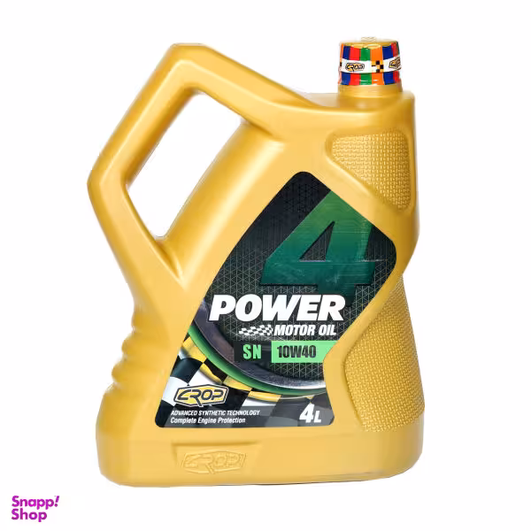 روغن موتور خودرو کراپ مدل Power4 حجم 4 لیتر