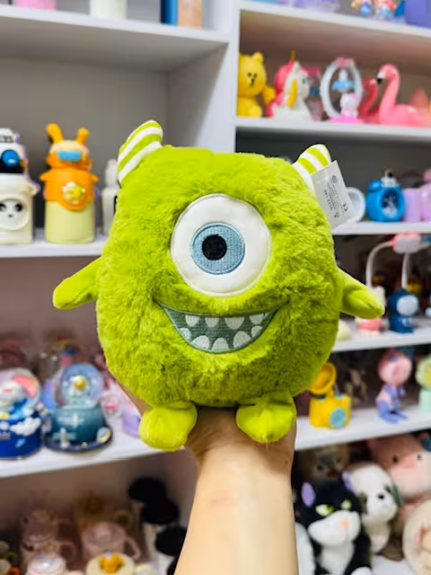 عروسک میکروب-سبز