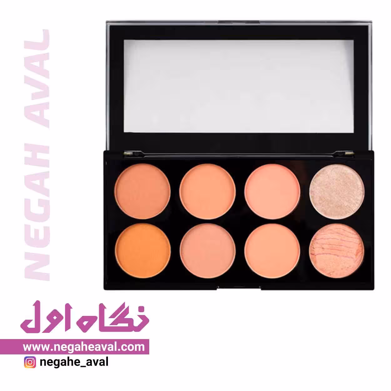 پالت رژگونه HOT SPICE رولوشن