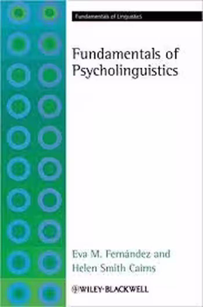 کتاب Fundamentals of Psycholinguistics