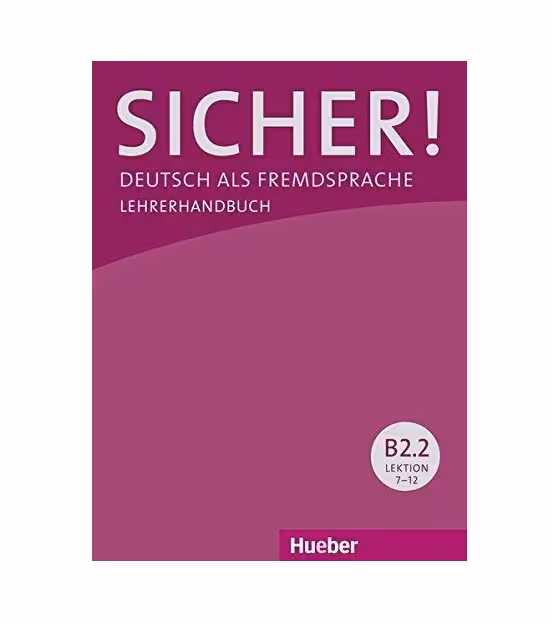 کتاب معلم زيشر Sicher! B2/2 Lehrerhandbuch