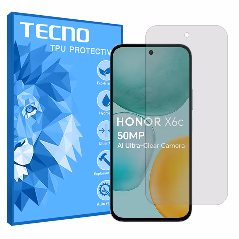 گلس آنر X6c مدل هیدروژلی مات برند تکنو کد S