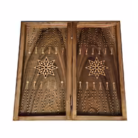 تخته نرد و شطرنج چوب گردو سنندج کد 211